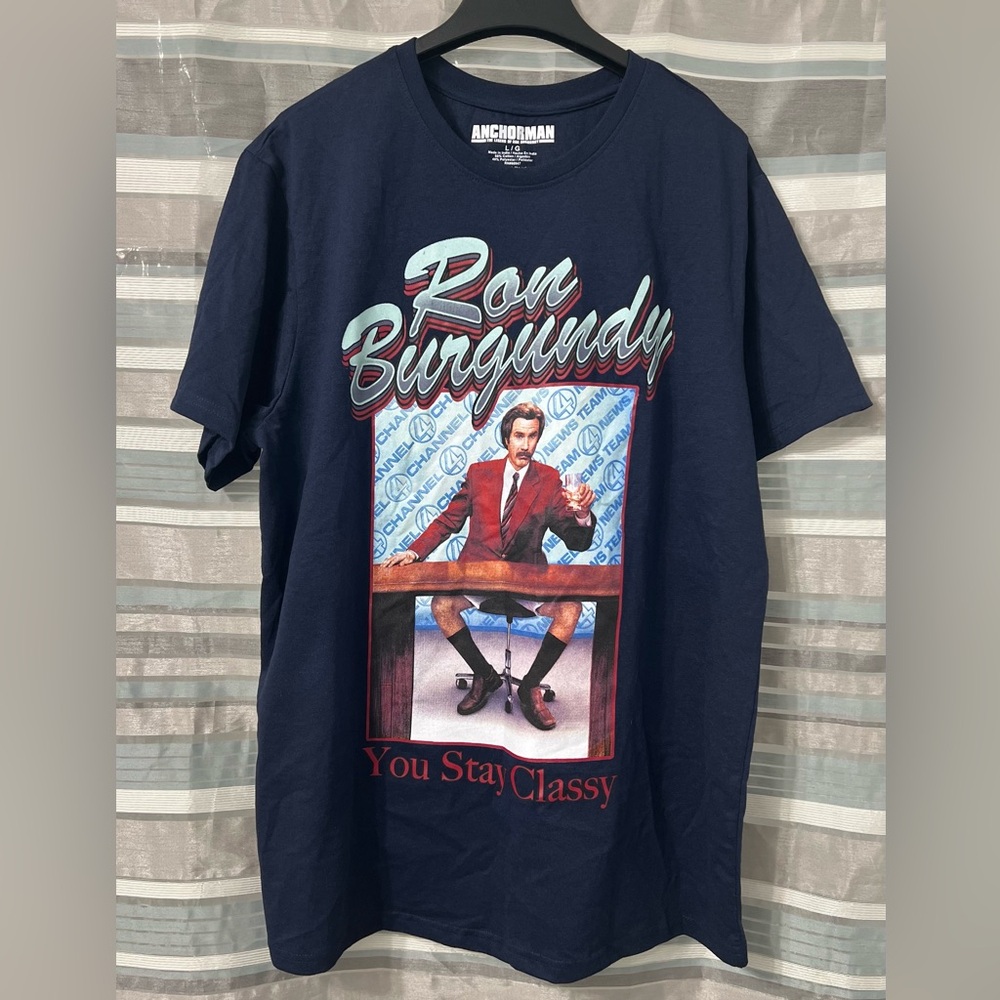 Ron Burgundy Anchorman T-Shirt